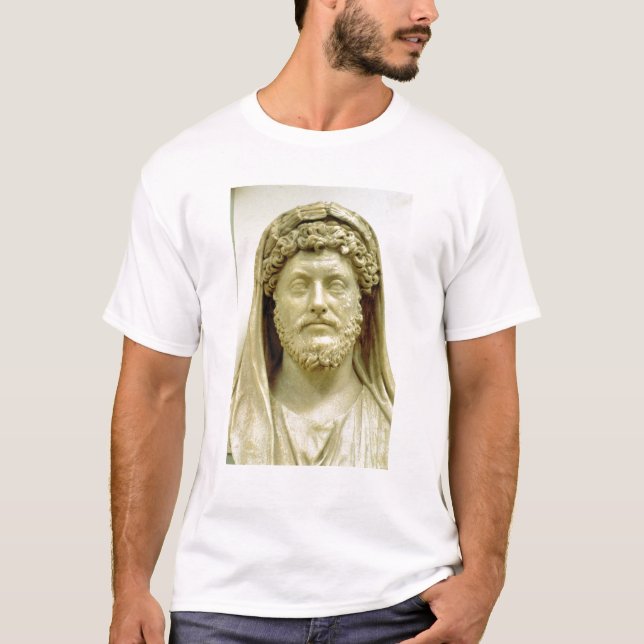 Portrait bust of Marcus Aurelius T-Shirt (Front)