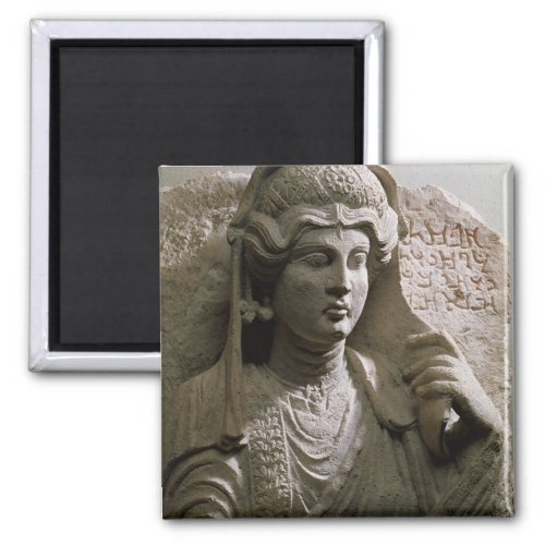 Portrait bust tomb relief Roman c2nd3rd centur Magnet