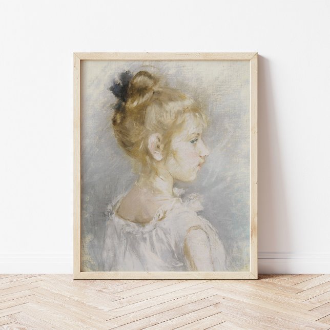 Portrait de Blanche Pontillon | Berthe Morisot Poster (Creator Uploaded)