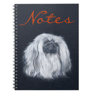 Portrait in Black Notebook