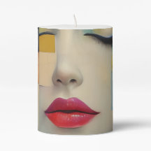 Portrait in Color Block Surrealism