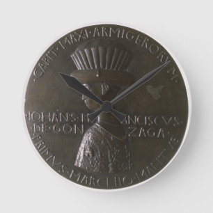 Portrait medal depicting Gianfrancesco Gonzaga (13 Round Clock