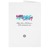 Portrait of a Baby Giraffe (Back)