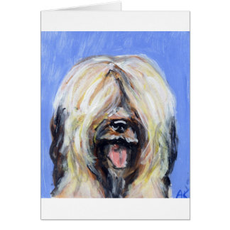 Portrait of a Briard Cards