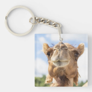 Portrait of a Camel Keychain
