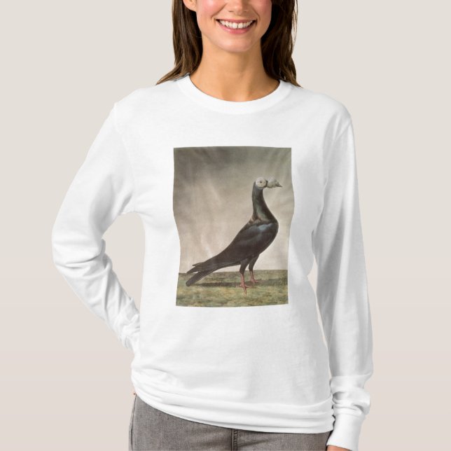 Portrait of a Carrier Pigeon T-Shirt (Front)
