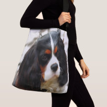 Portrait Of A Cavalier King Charles Spaniel