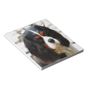 Portrait Of A Cavalier King Charles Spaniel Notepad
