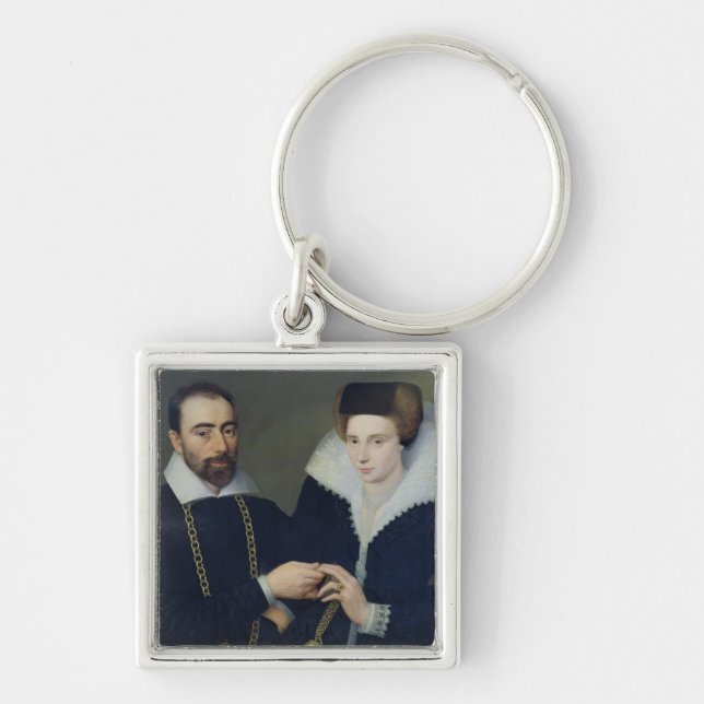 Portrait of a Couple Keychain (Front)