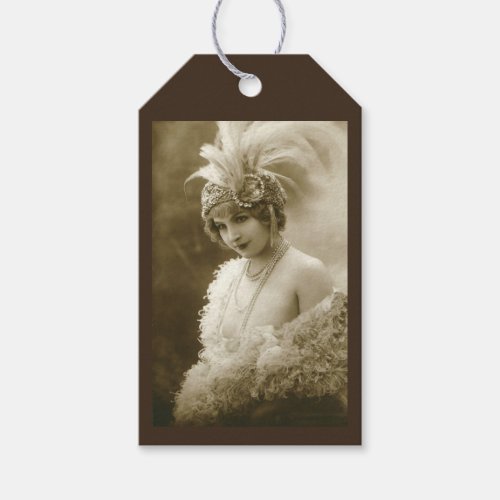 Portrait of a Dancer Gift Tags