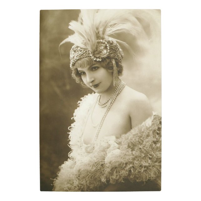 Portrait of a Dancer Metal Print (Front)