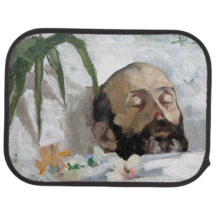 Portrait of a Dead Man (Mortality and Death) (Art) Car Floor Mat