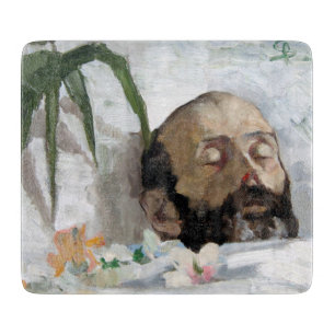 Portrait of a Dead Man (Mortality and Death) (Art) Cutting Board