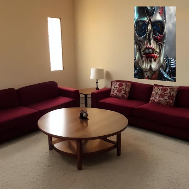 Portrait of a dead skull l | AI Art Poster (Creator Uploaded)