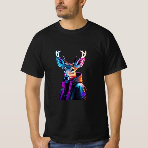 portrait of a deer T_Shirt