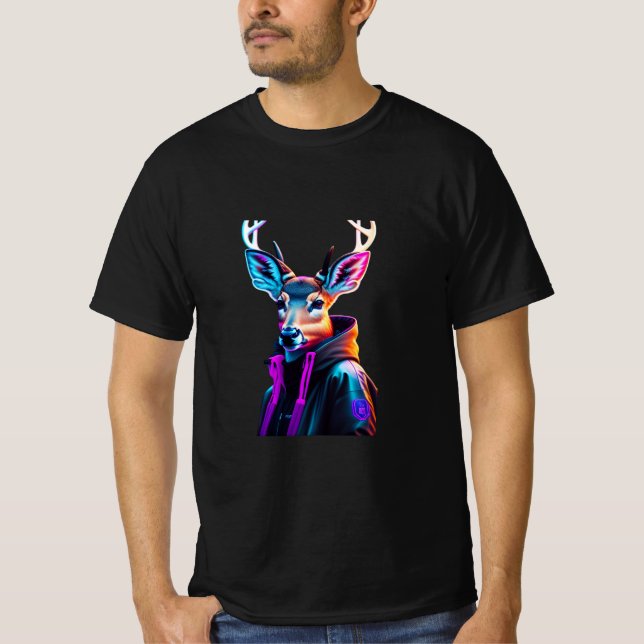 portrait of a deer T-Shirt (Front)