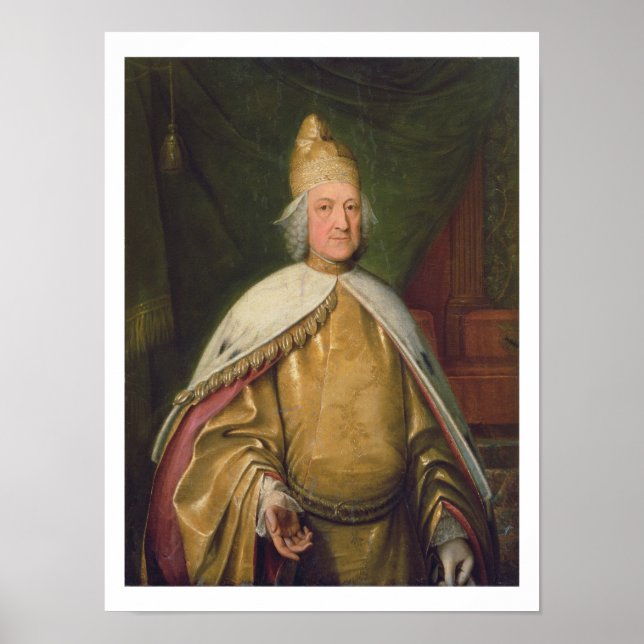 Portrait of a Doge (oil on canvas) Poster (Front)