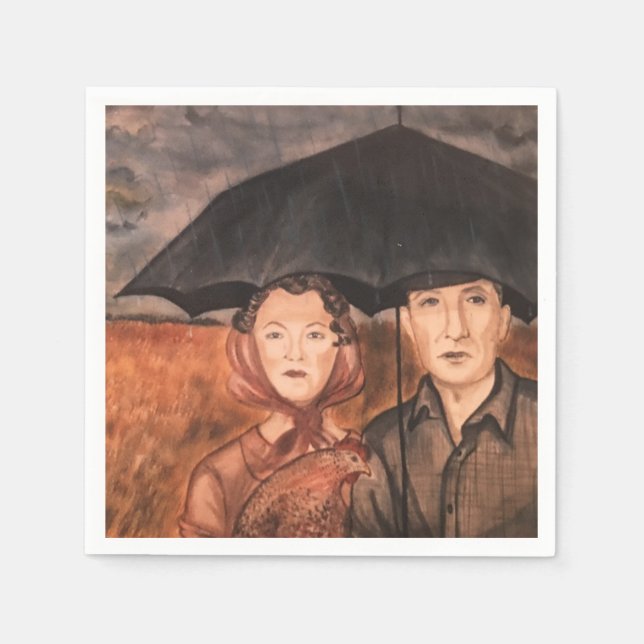 Portrait Of A Dream Napkins (Front)