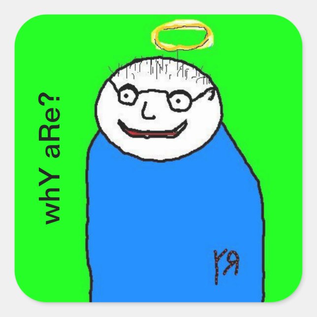 Portrait of a Friend Sticker (Front)