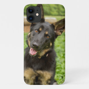 Portrait of a German Shepherd iPhone 11 Case