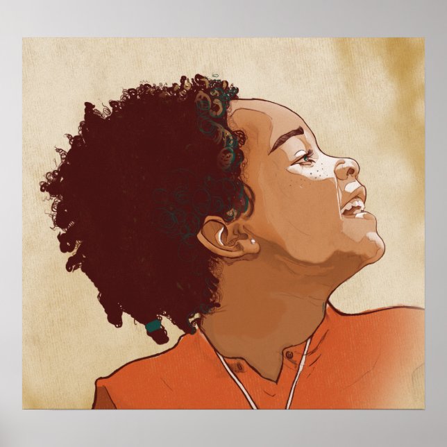 Portrait of a Girl Print (Front)