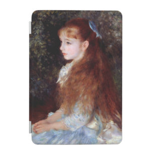 Portrait of a Girl with Blue Ribbon, Renoir iPad Mini Cover