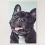 Portrait of a Happy French Bulldog Jigsaw Puzzle