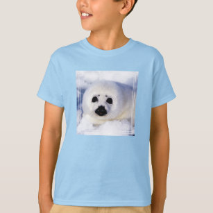 Portrait of a Harp Seal Pup T-Shirt
