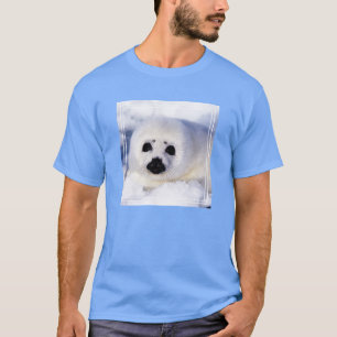 Portrait of a Harp Seal Pup T-Shirt