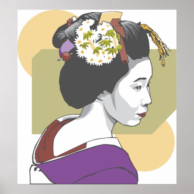 Portrait of a Japanese Woman Poster (Front)