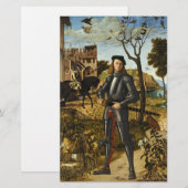 Portrait of a Knight by Vittore Carpaccio (Front/Back)