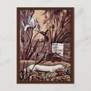 Portrait Of A Knight Details By Carpaccio Vittore Postcard