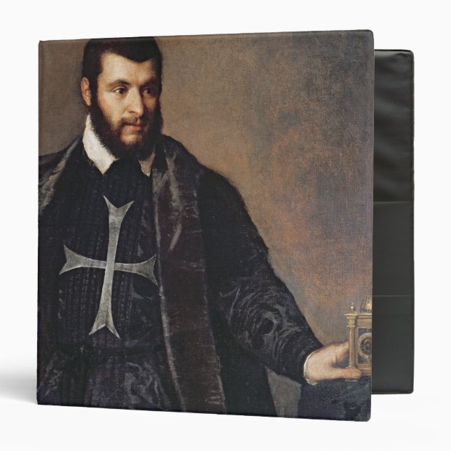 Portrait of a Knight of the Order of Malta Binder (Front/Inside)