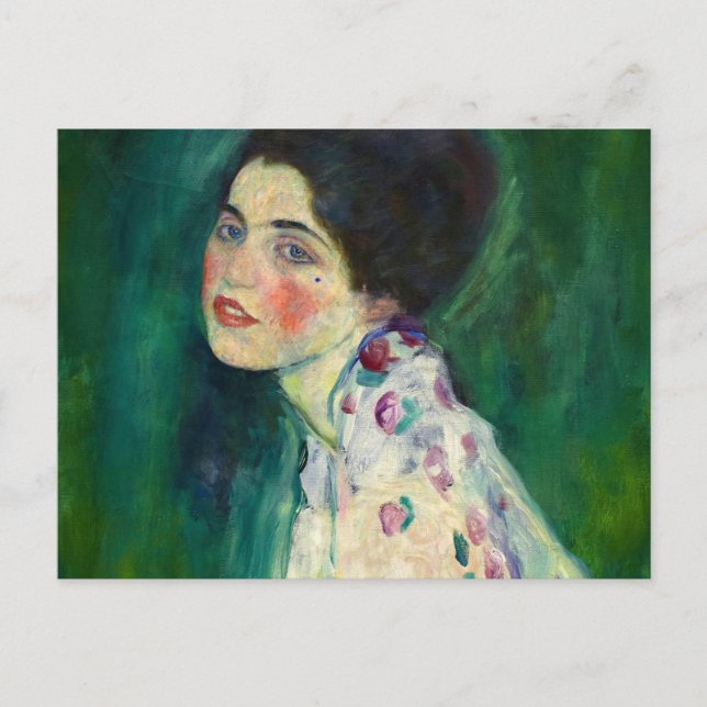 Portrait of a Lady, 1916-1917 by Gustav Klimt Postcard (Front)