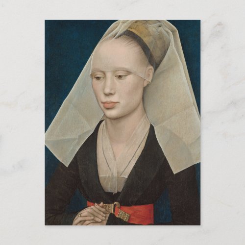 Portrait of a Lady by Rogier van der Weyden _ Postcard