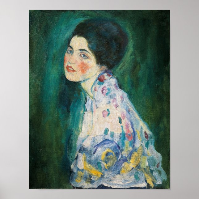 Portrait of a Lady — Gustav Klimt (1916–17) Poster (Front)
