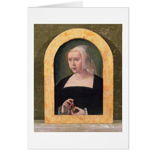 Portrait of a lady (panel) cards (Front)