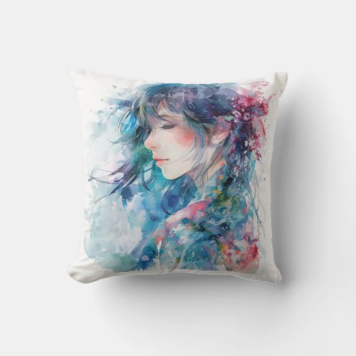 Portrait Of A Lady Pillows Cushions