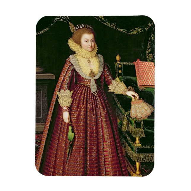 Portrait of a Lady, Possibly Elizabeth, Countess o Magnet (Vertical)