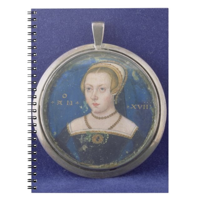 Portrait of a Lady, possibly Lady Jane Grey, c.154 Notebook (Front)