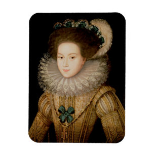 Portrait of a Lady, possibly Mary Queen of Scots ( Magnet
