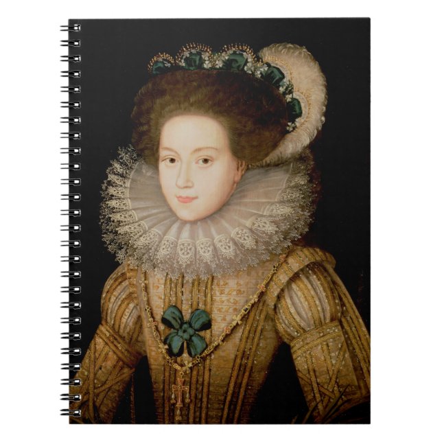 Portrait of a Lady, possibly Mary Queen of Scots ( Notebook (Front)