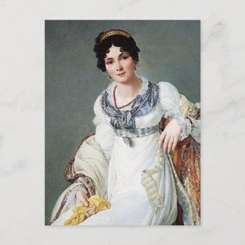 Portrait Of A Lady Postcard by loudesigns at Zazzle