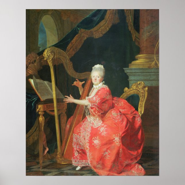 Portrait of a Lady, said to be Madame Adelaide, da Poster (Front)