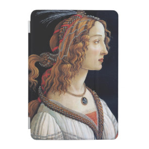 Portrait of a Lady, Sandro Botticelli iPad Mini Cover