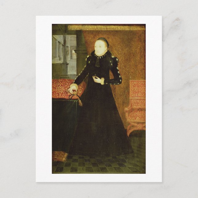 Portrait of a Lady, thought to be Katherine, Duche Postcard (Front)