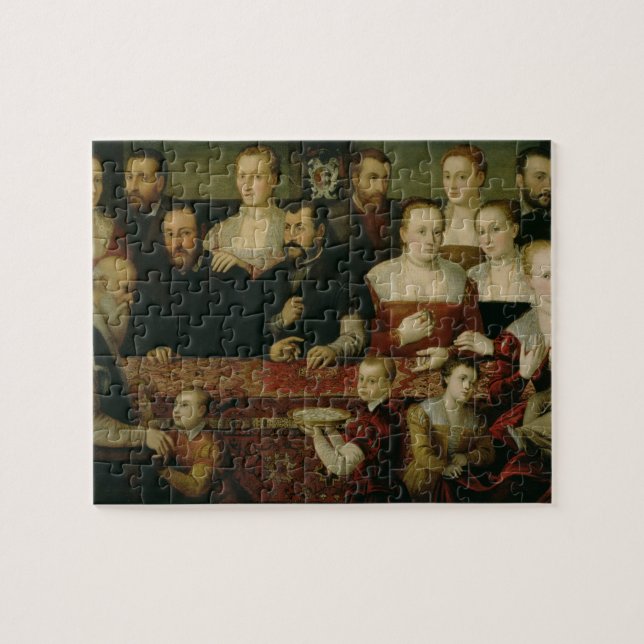 Portrait of a Large Family Jigsaw Puzzle (Horizontal)