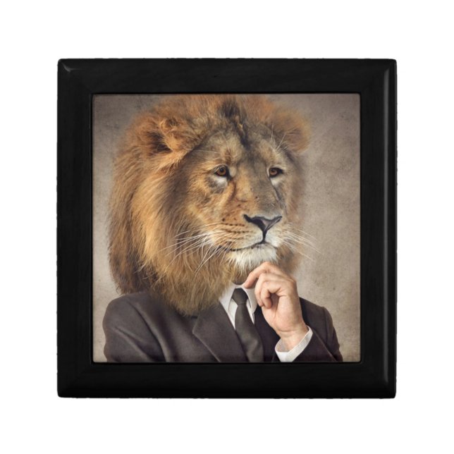 Portrait of A Lion Gift Box (Front)