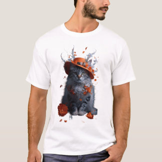 Portrait of a Majestic Cat T-Shirt