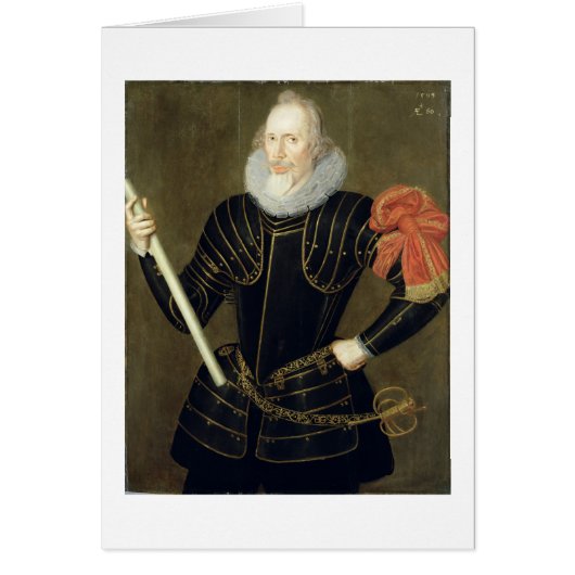 Portrait of a Man, 1593 (oil on panel) (Front)